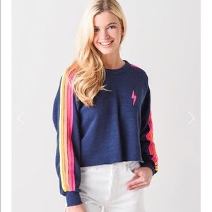 Aviator Nation cropped creneck hardly worn